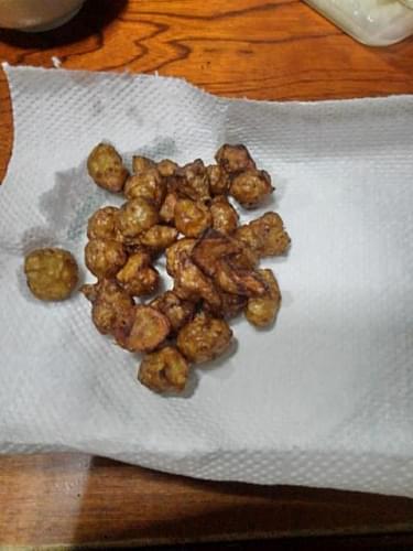 菊芋の素揚げ